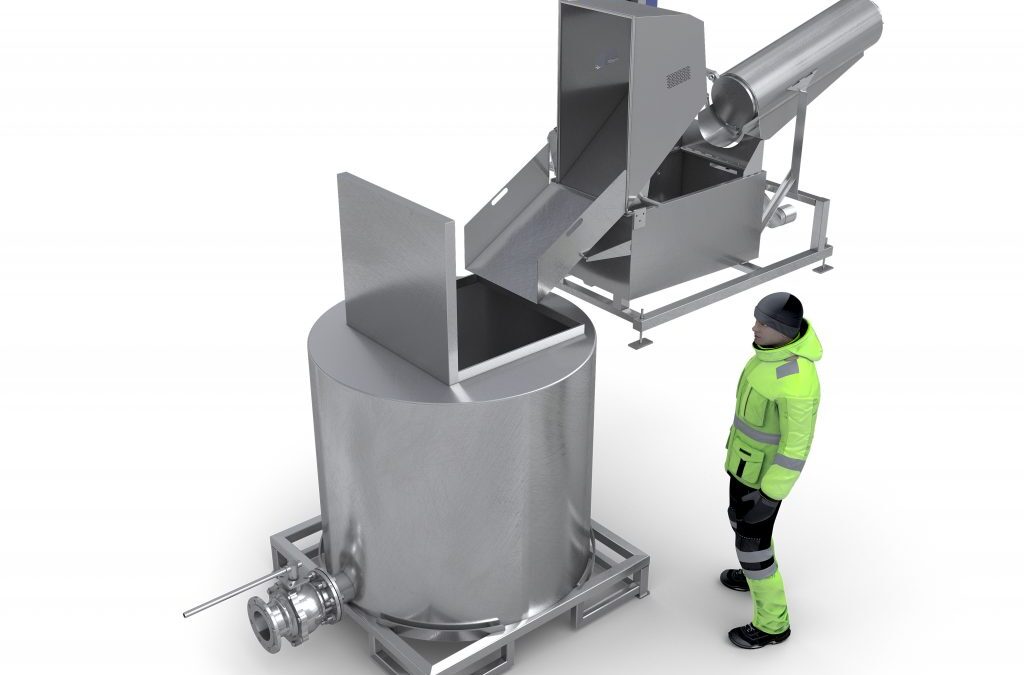 Dead fish handling station