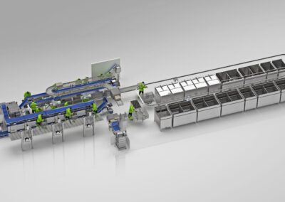 Combined King crab and snow crab factory