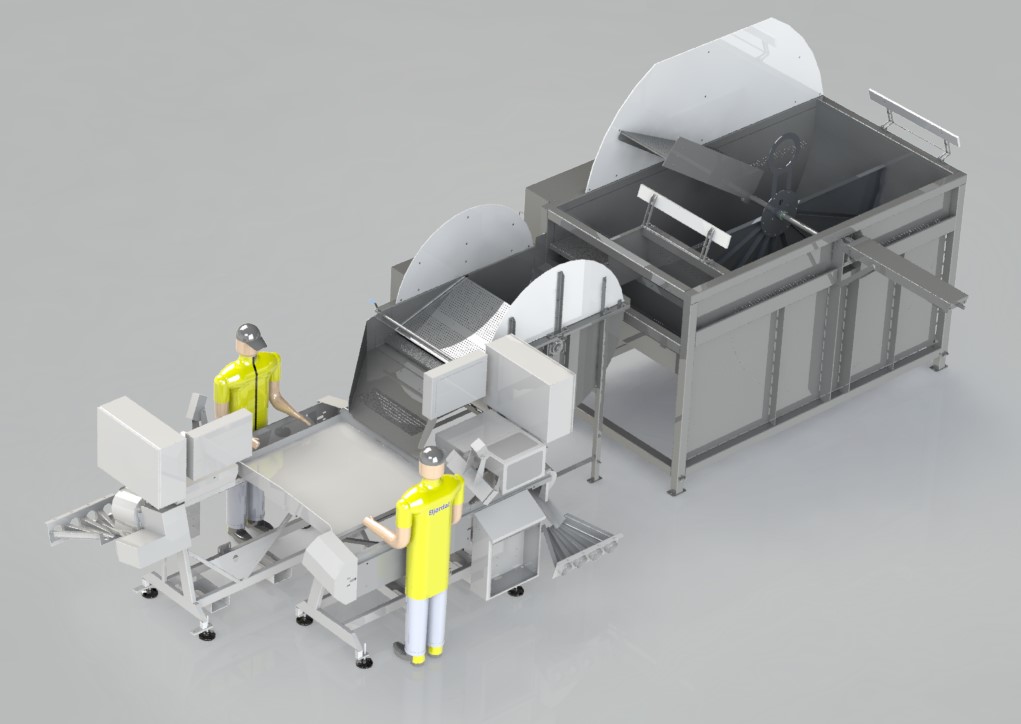 SteelTech vaccination system for halfautomated machines